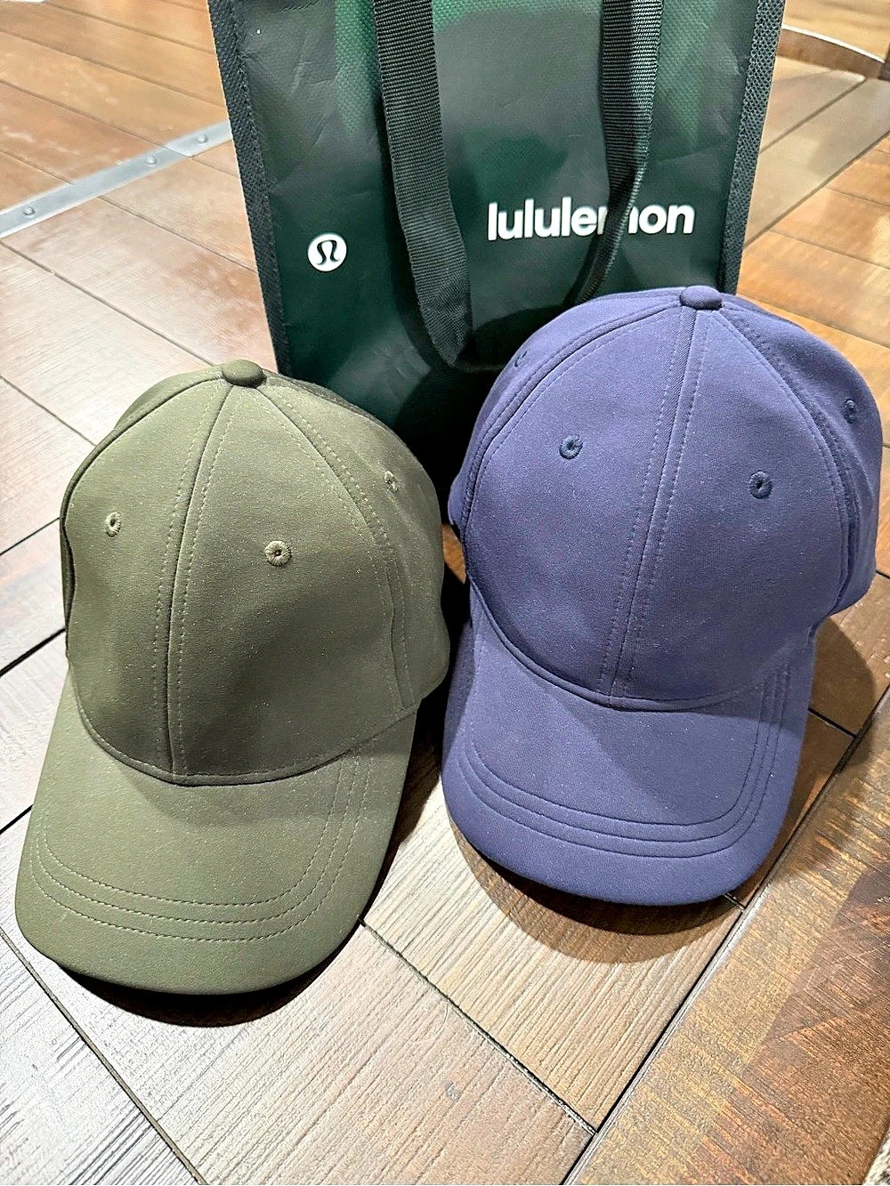 lululemon Classic Ball Cap Hats Green & Blue